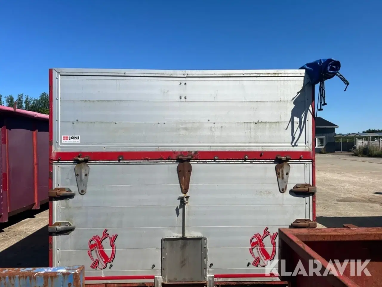 Billede 7 - Korn container med rullepressenning og aluminiums sider
