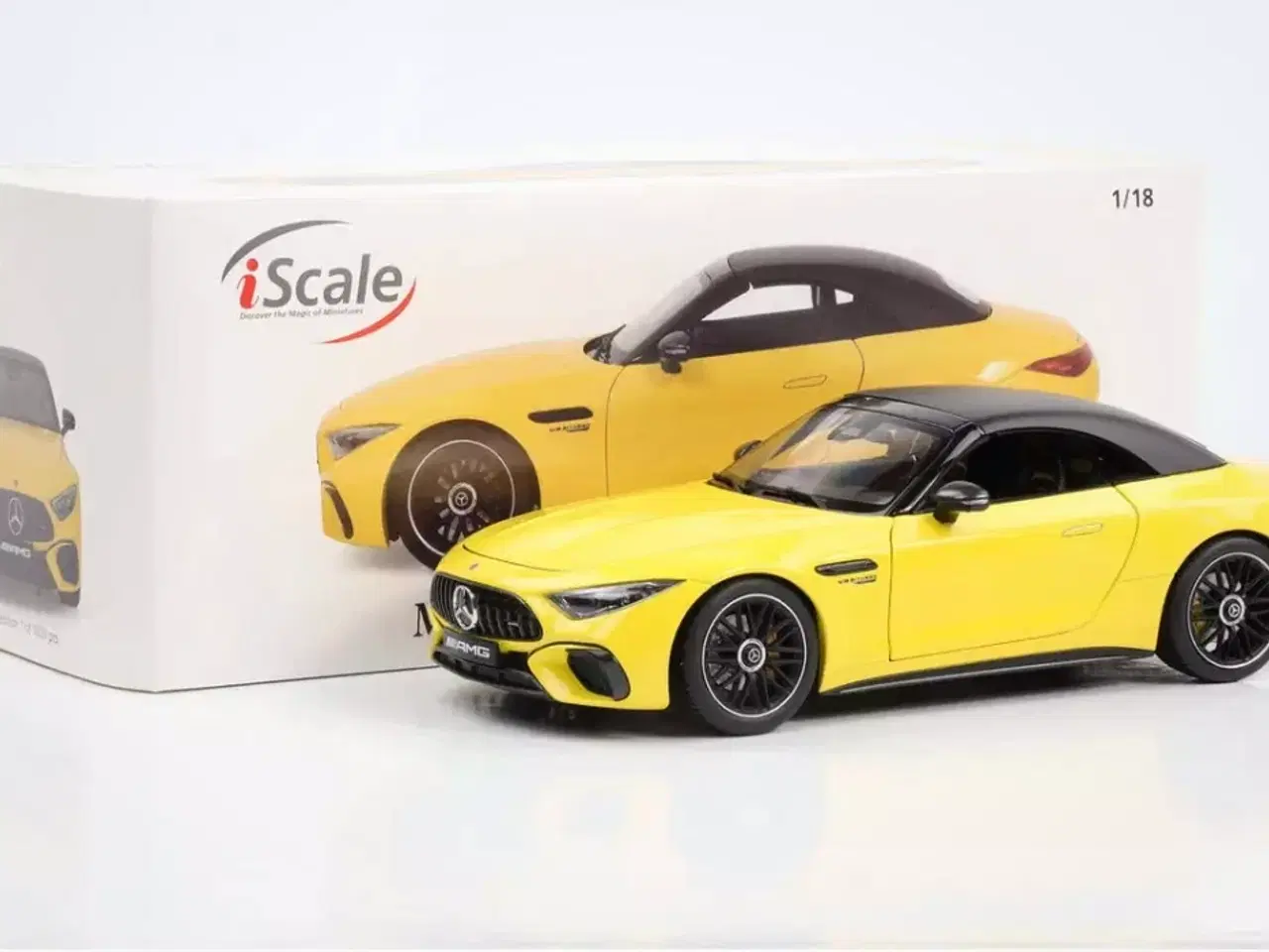 Billede 1 - 1:18 Mercedes SL63 4 Matic Roadster R232