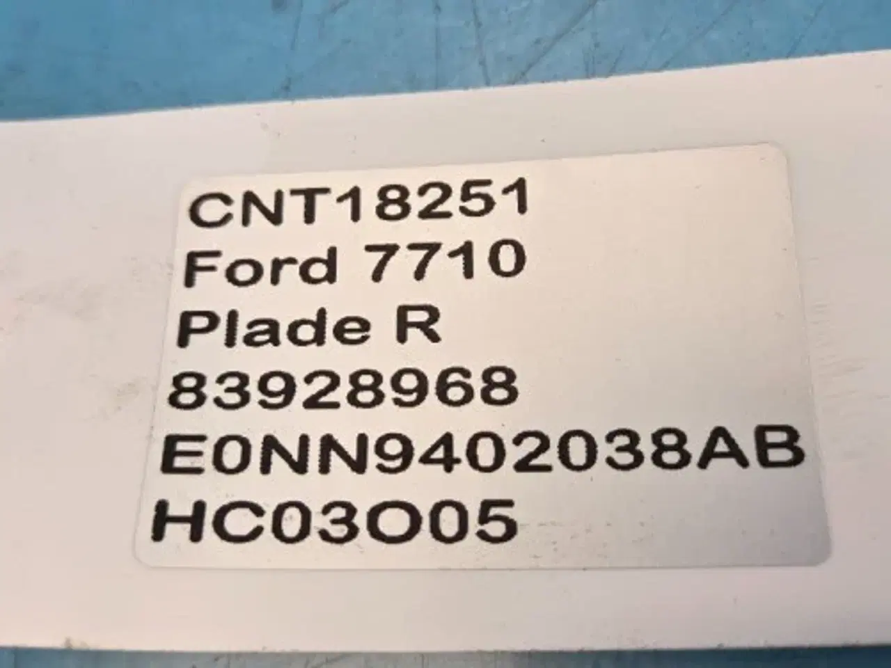 Billede 12 - Ford 7710 Plade 83928968