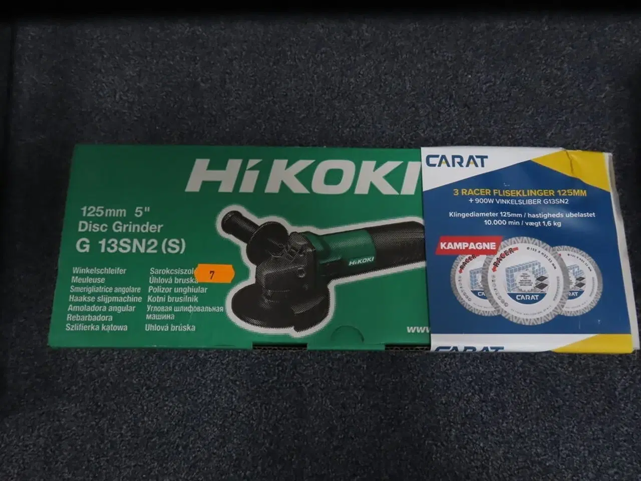 Billede 2 - Vinkelsliber HIKOKI G 13SN2 (S)