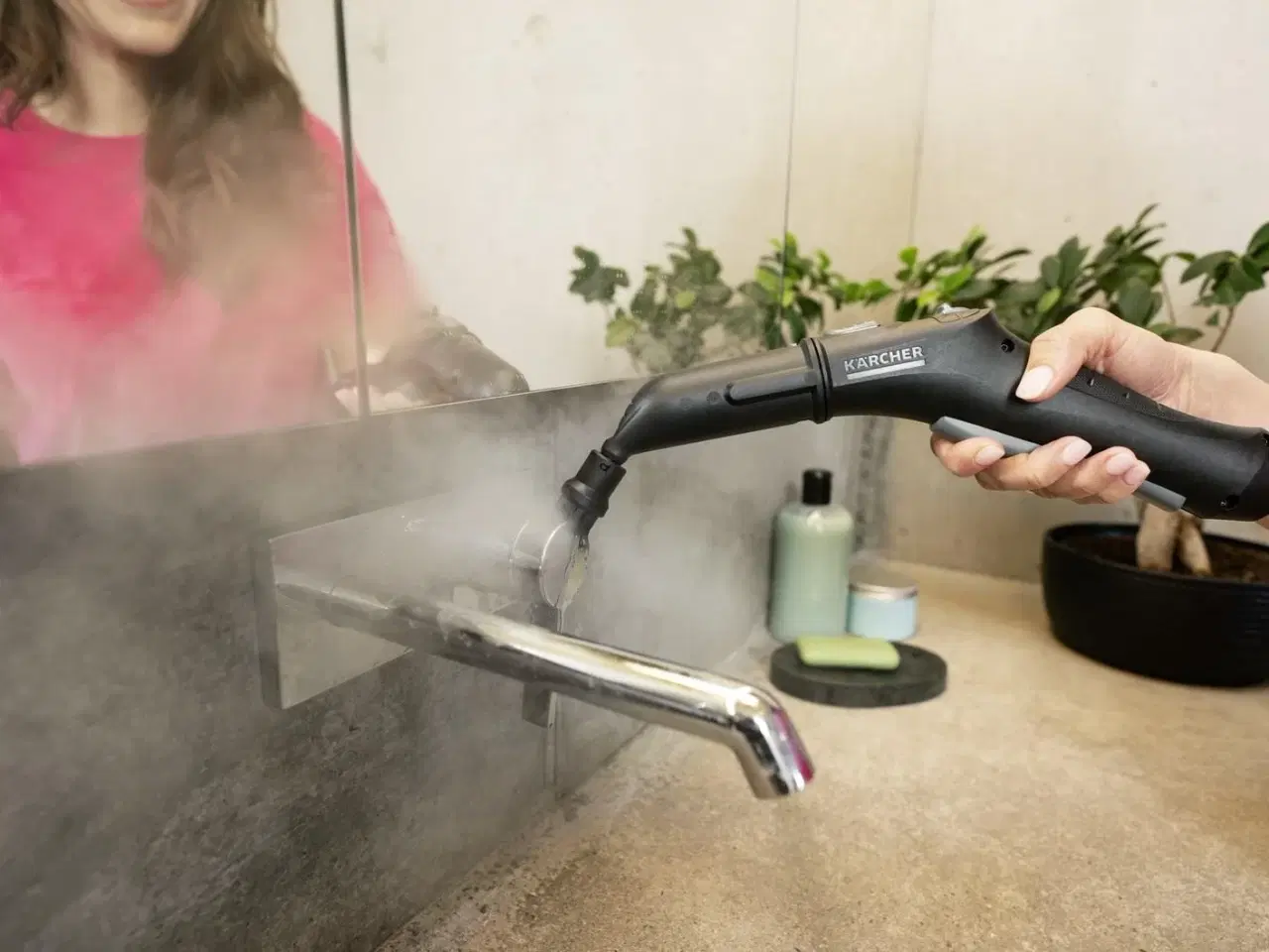 Billede 4 - Damprenser Kärcher SC 2 EasyFix, cylinder, 1,0 l, 1.500 W – sort/hvid