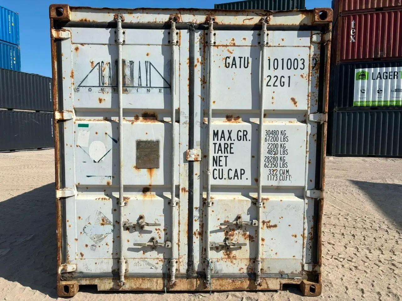 Billede 1 - 20 fods Container - Står i Hvidovre