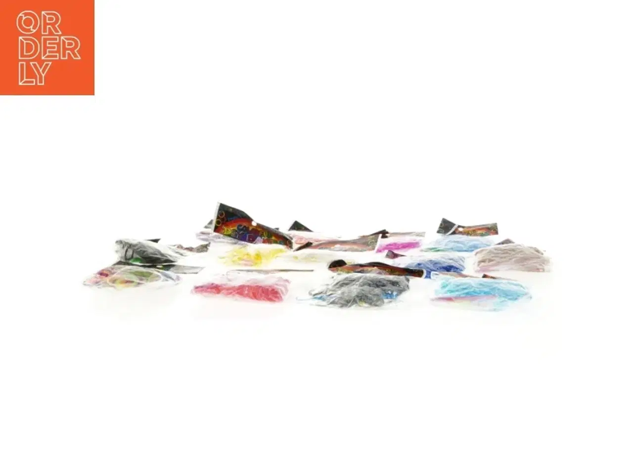 Billede 4 - Loom Bands farverige DIY elastikker (str. Ø, 1,5 cm)