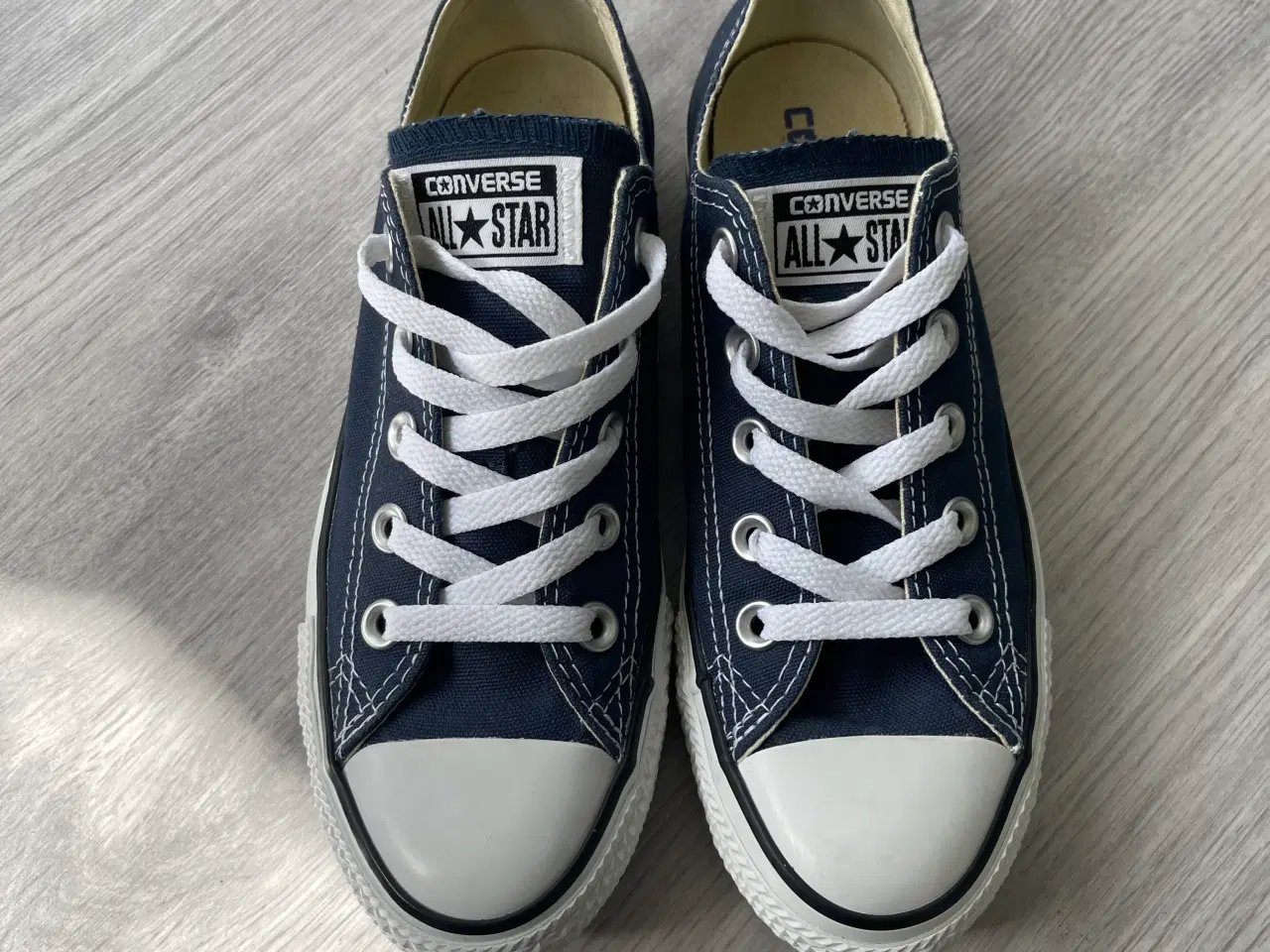 Billede 4 - Converse All Stars i blå