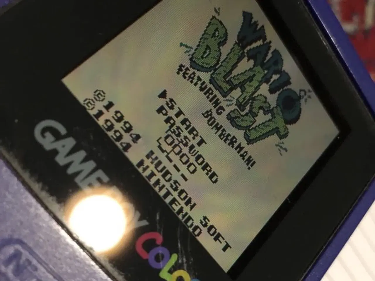 Billede 5 - Gameboy Color + Pokémon Gold Version, Wario Blast