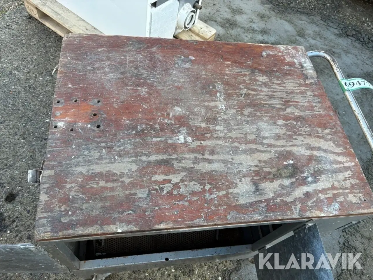 Billede 11 - Værkstedsbord på hjul