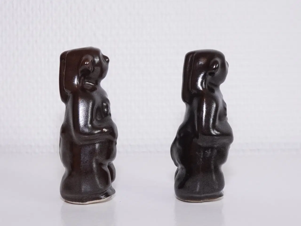 Billede 5 - Sæt m 2 vintage Kulla trolde af keramiker Åke Holm