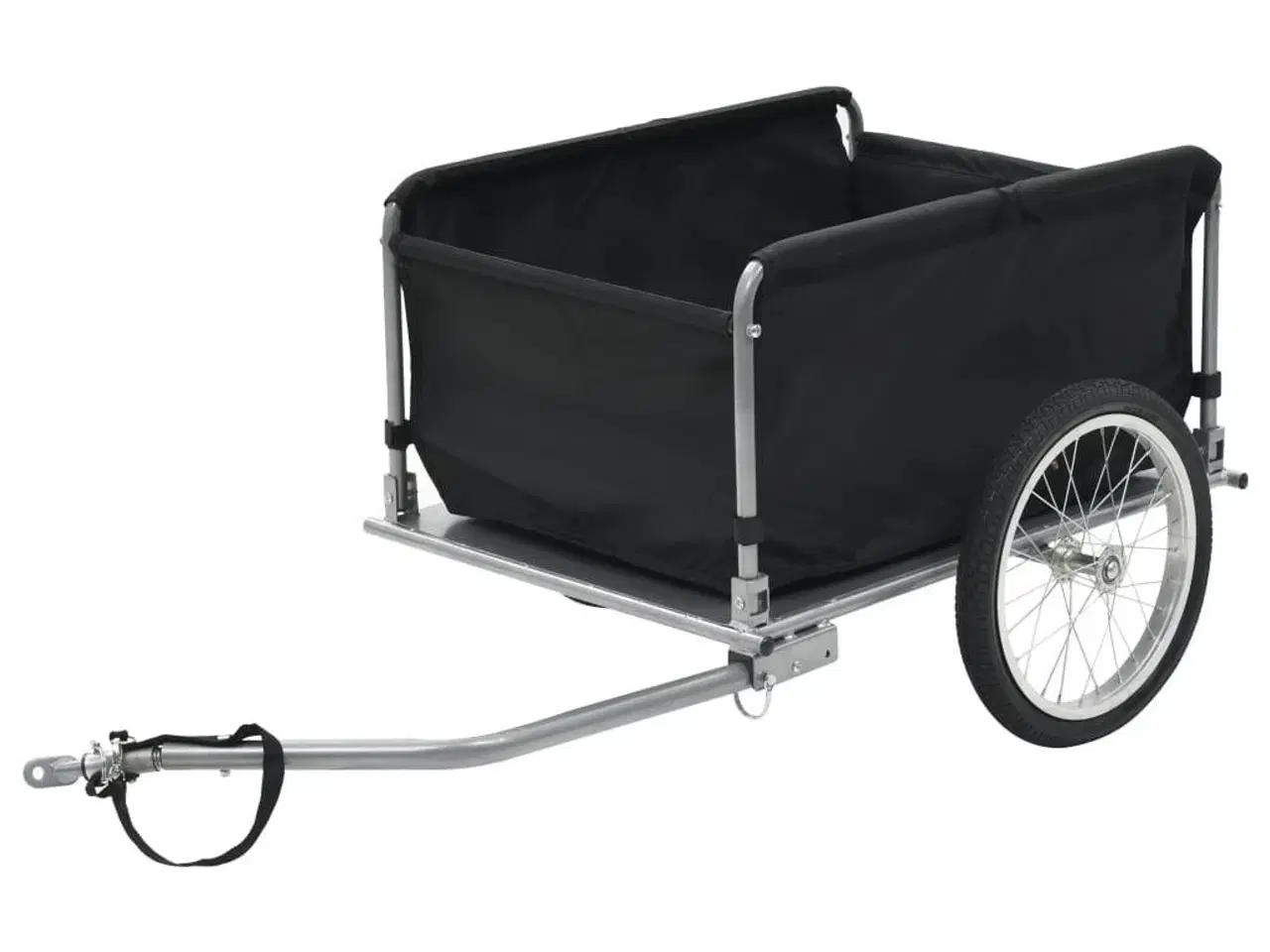 Billede 3 - Cykelvogn 65 kg sort og gul