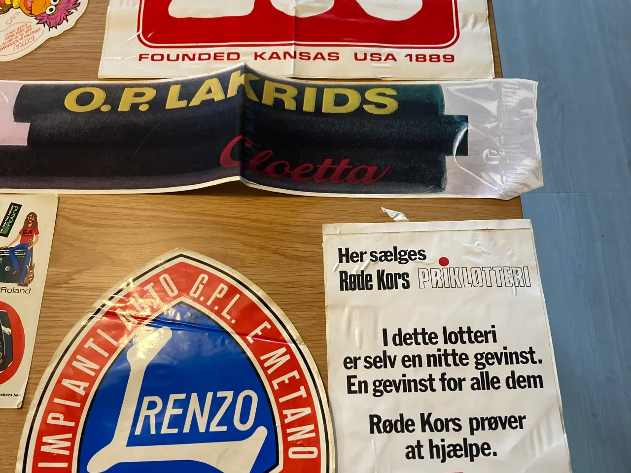 Billede 1 - Originale klistermærker 
