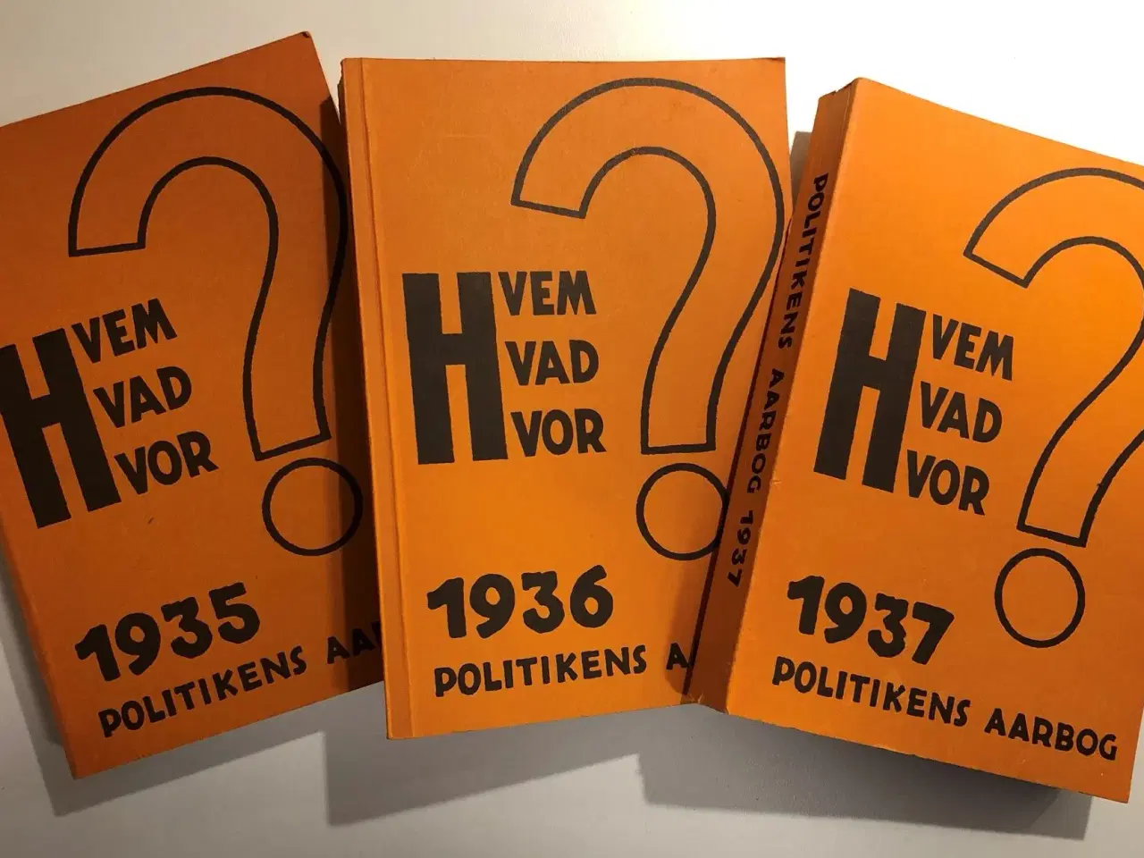 Billede 1 - Hvem Hvad Hvor 1935-1937