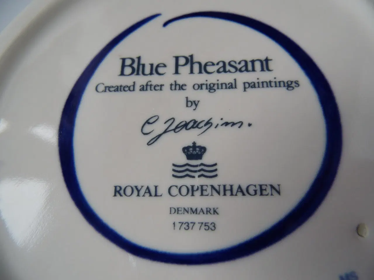 Billede 4 - Royal Copenhagen Blå Fasan opsats