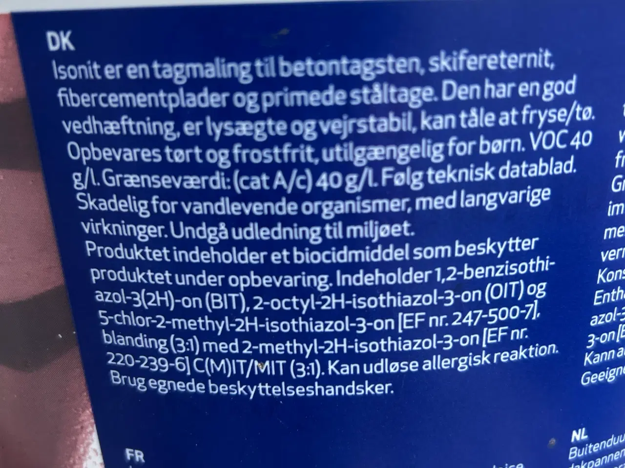 Billede 4 - Ny Isonit tagmaling sort 20 l