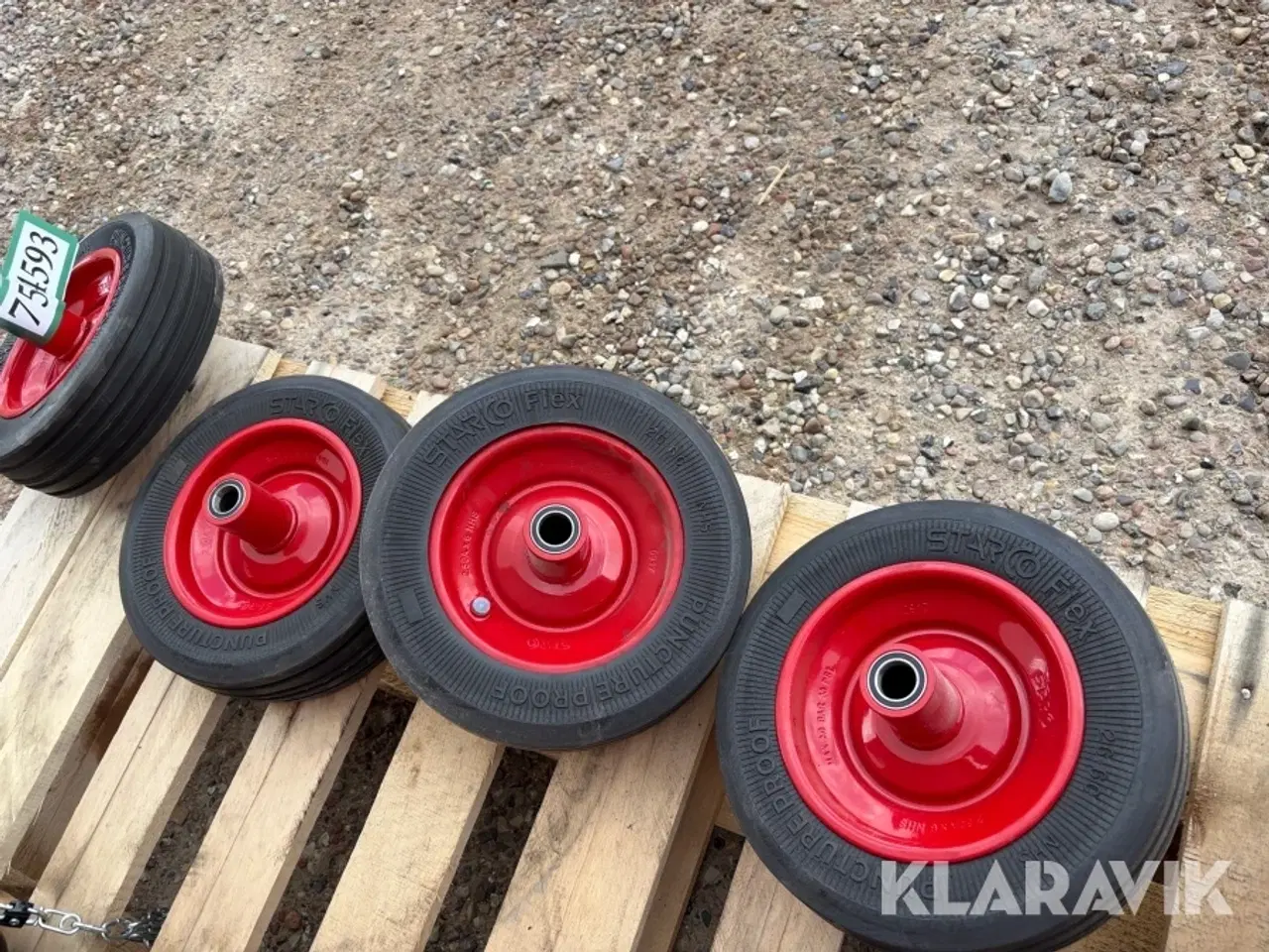 Billede 4 - Puncture proof dæk Starco Flex 4 styk