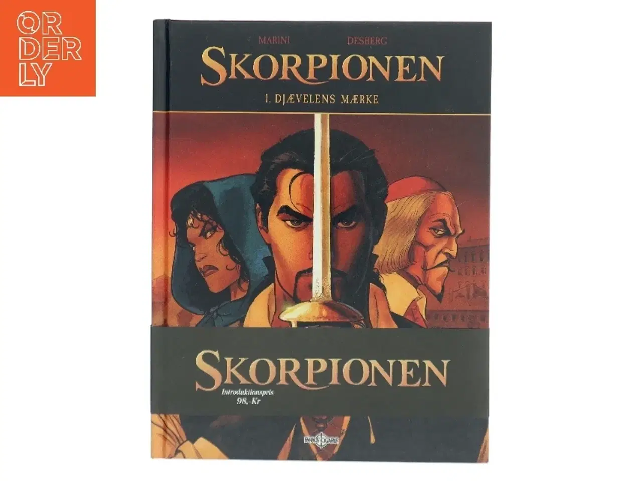Billede 1 - Skorpionen : Bind 1. Djævelens mærke af Marini S. Desberg (Bog)