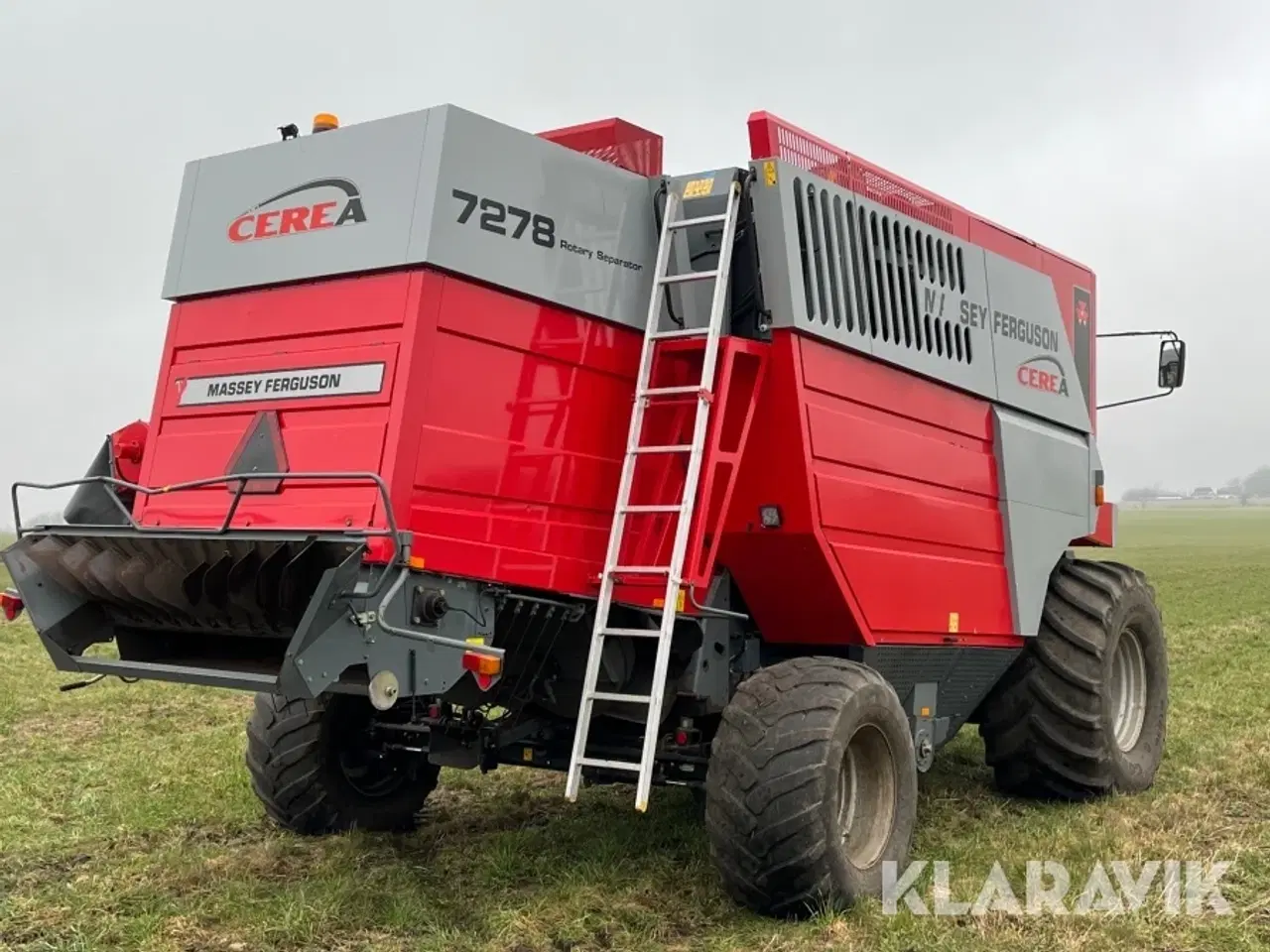 Billede 3 - Mejetærsker Massey Ferguson Cerea 7278 Rotary Separator med 25 fod PowerFlow skærebord