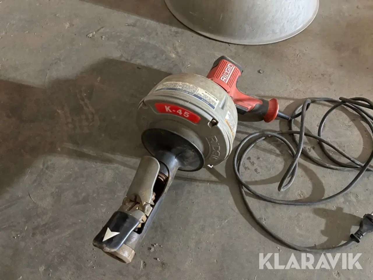 Billede 4 - Klaokrenser elektrisk Rigid K-45