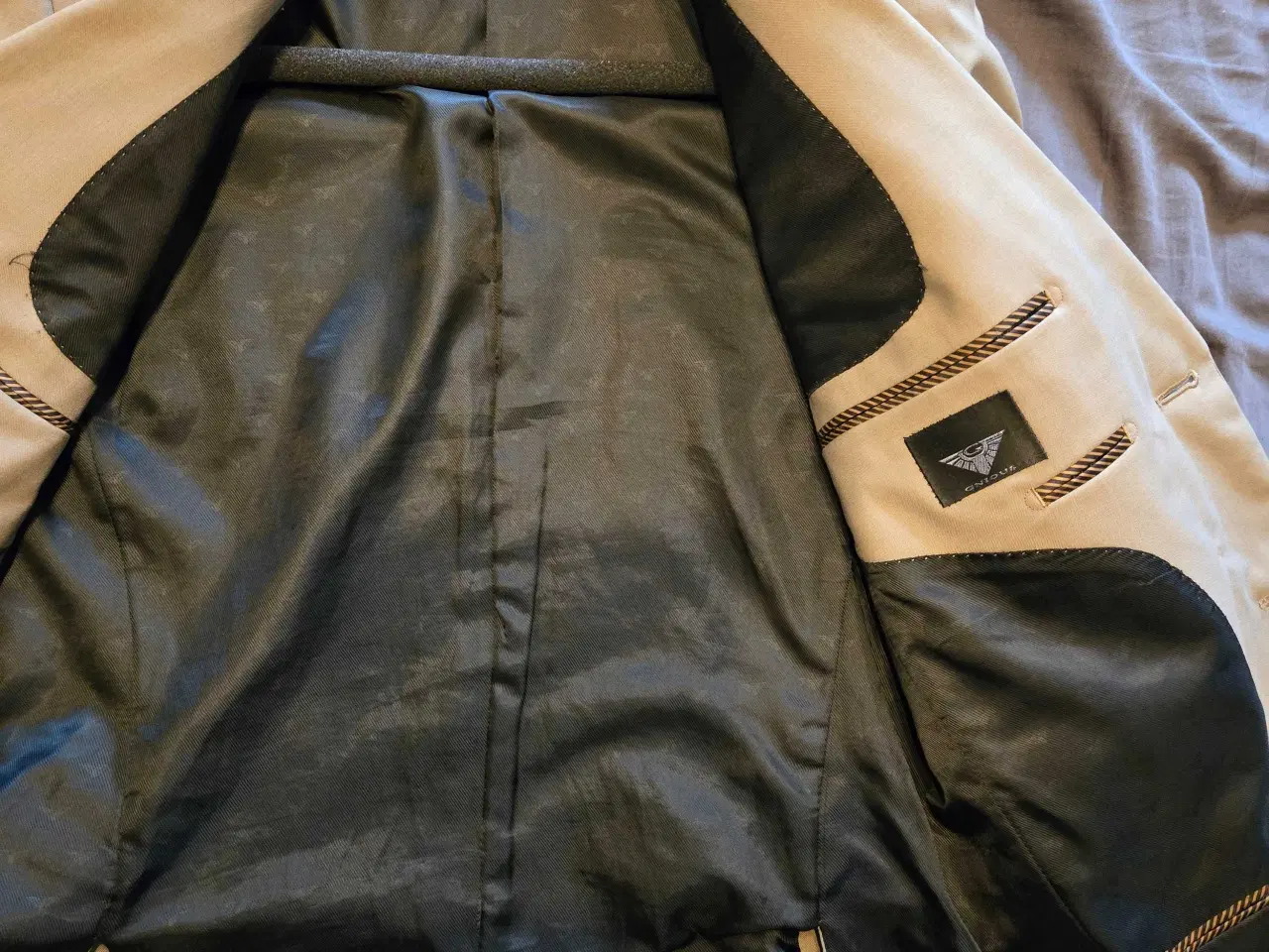 Billede 3 - Brun blazerjakke fra Gnious størrelse M