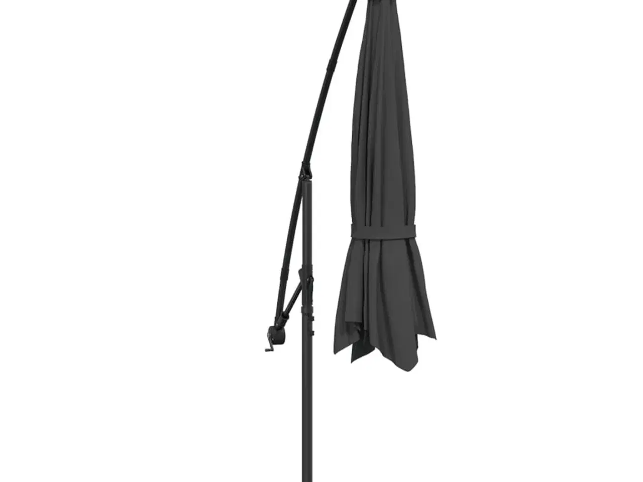 Billede 6 - Hængeparasol 350 cm aluminiumstang antracitgrå