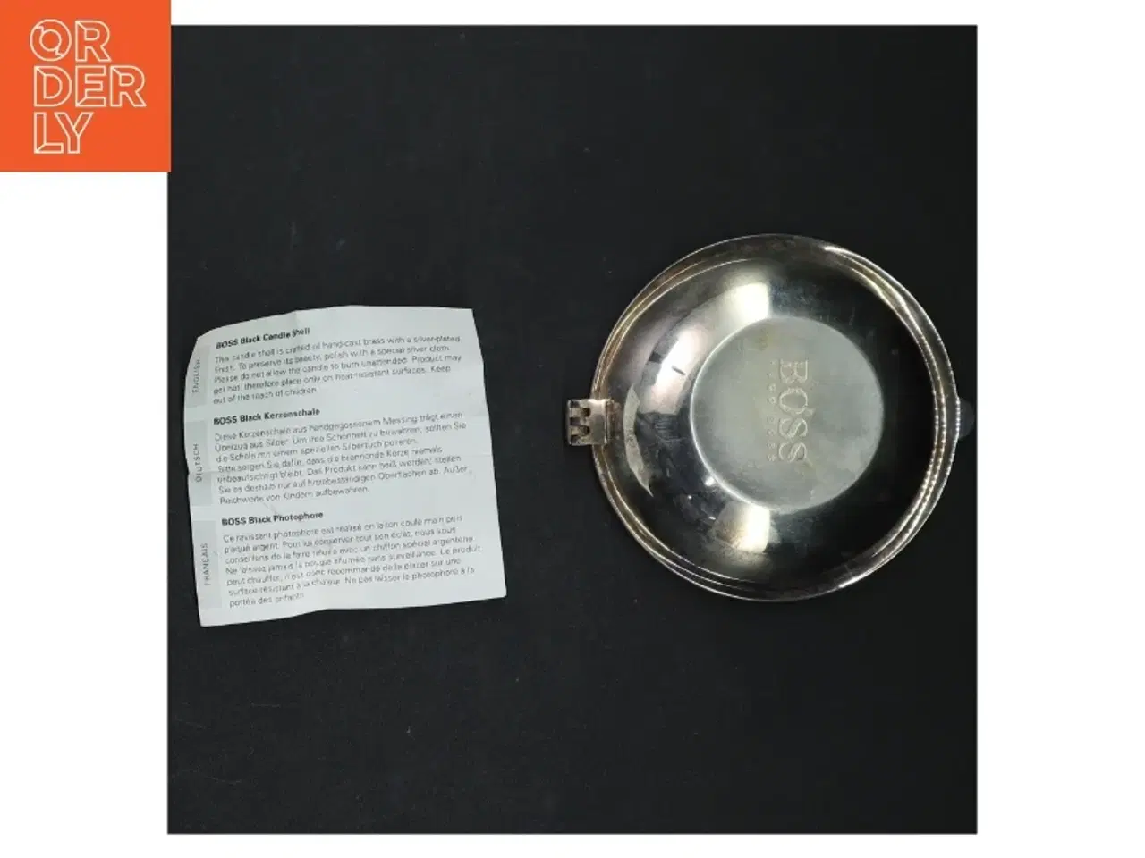Billede 5 - Black candle shell fra Hugo Boss (str. Ø. 10 cm)