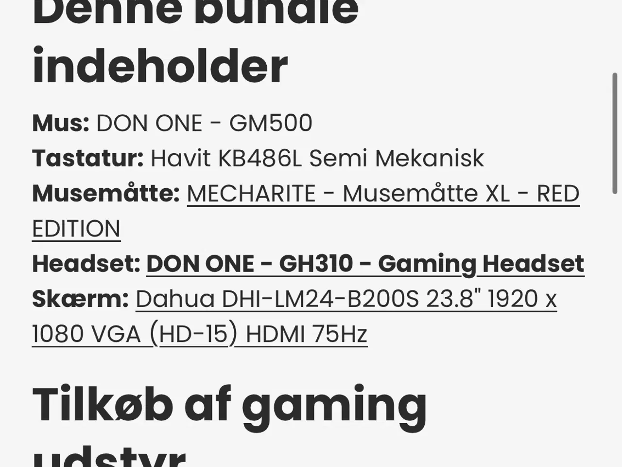 Billede 5 - Gamer computer (Bundle)