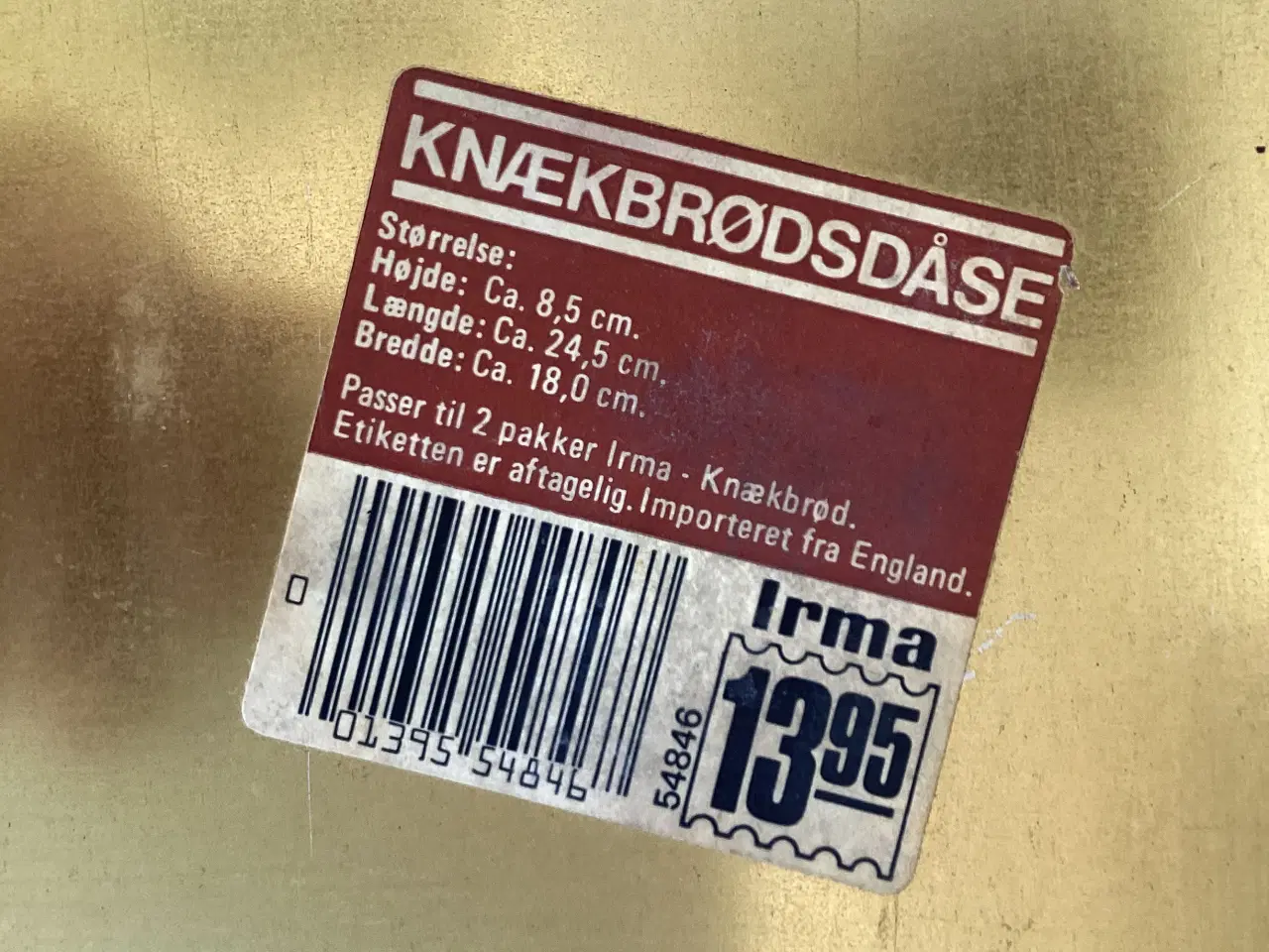 Billede 8 - Ældre Irma dåse med veteranbiler