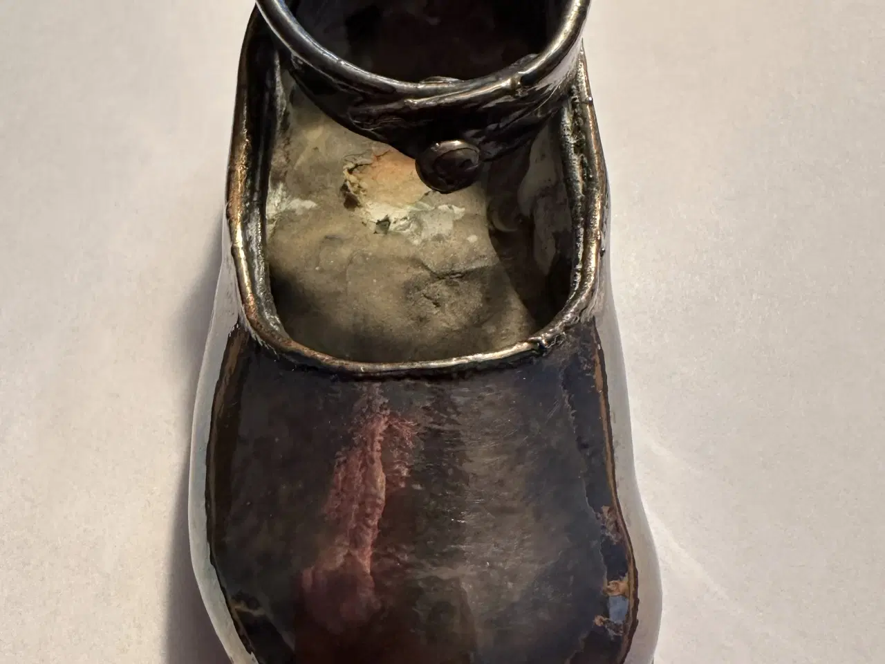 Billede 2 - Forsølvet barnesko