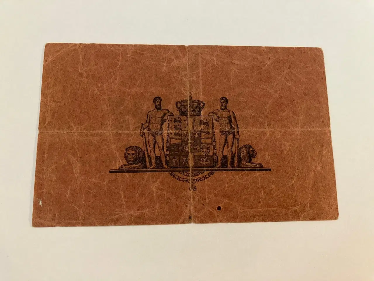 Billede 2 - 1 Krone 1914 Rød Danmark