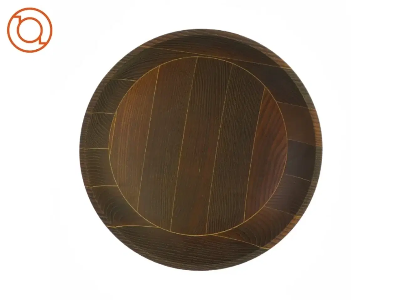 Billede 2 - Skål i mørkt træ