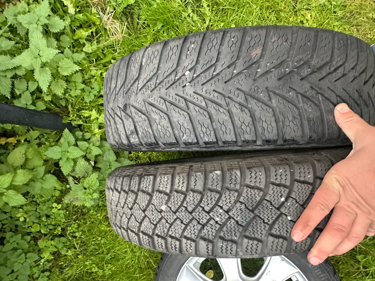 Billede 7 - Alufælge 4x100 R15 med vinterdæk.