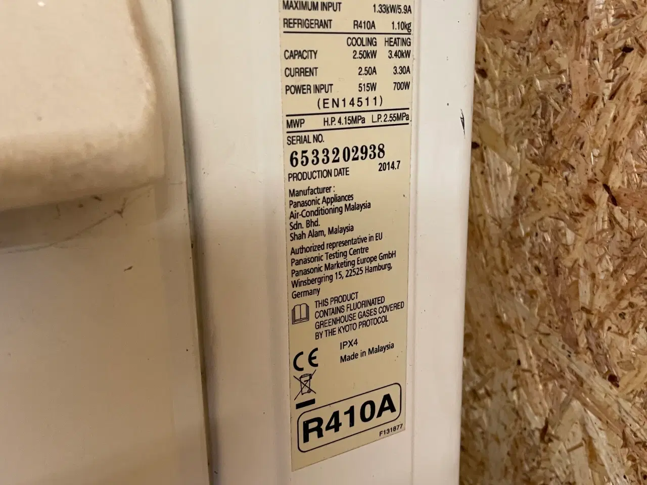 Billede 6 - Panasonic, luft til luft