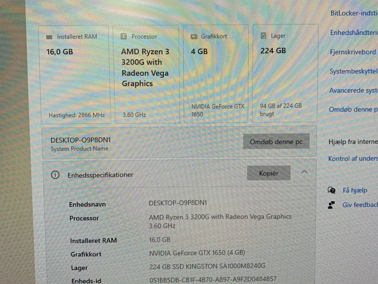 Billede 8 - Stationær computer med skærm og keyboard sælges