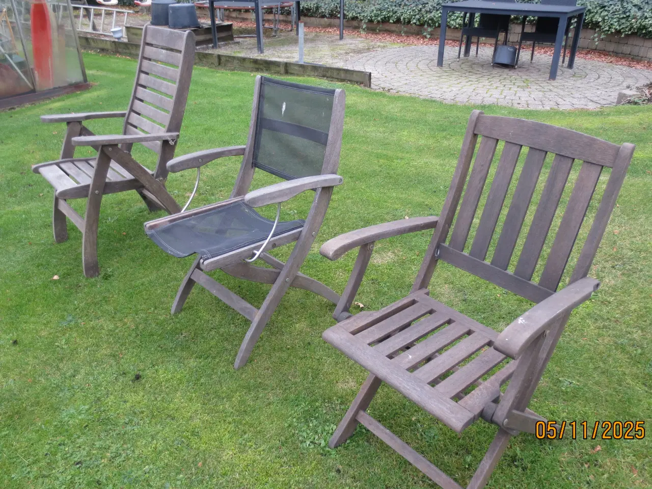 Billede 6 - 3 stk Teak havestole