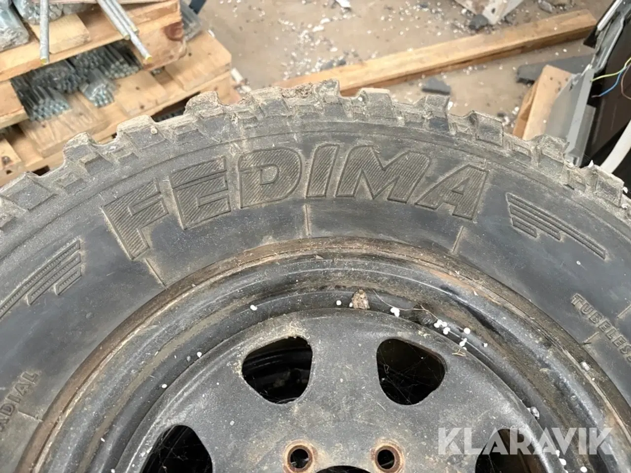 Billede 12 - Dæk med fælg Fedima