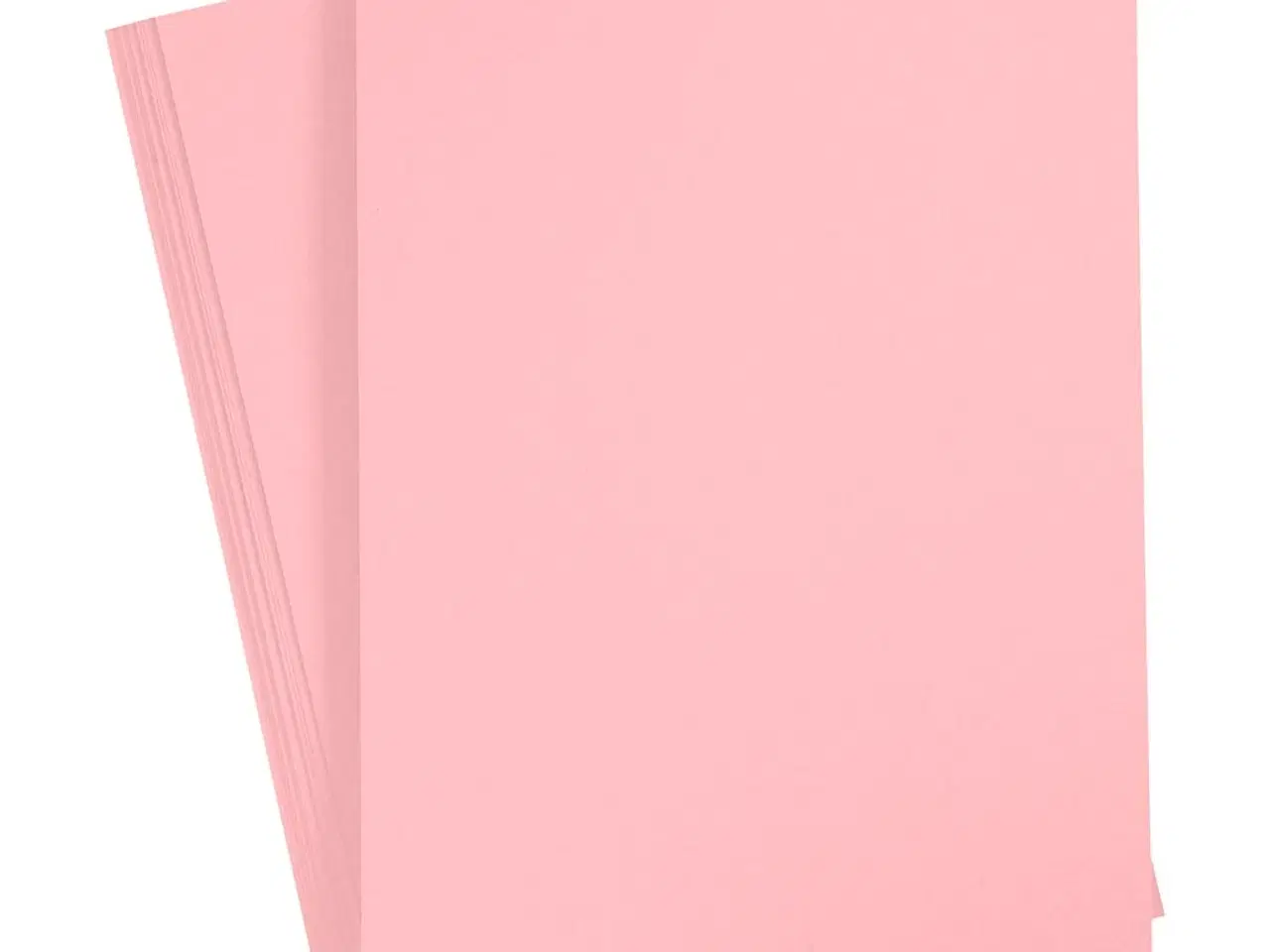 Billede 1 - Karton, A4, ark 210x297 mm, 220 g, lyserød, 10stk./ 1 pk.