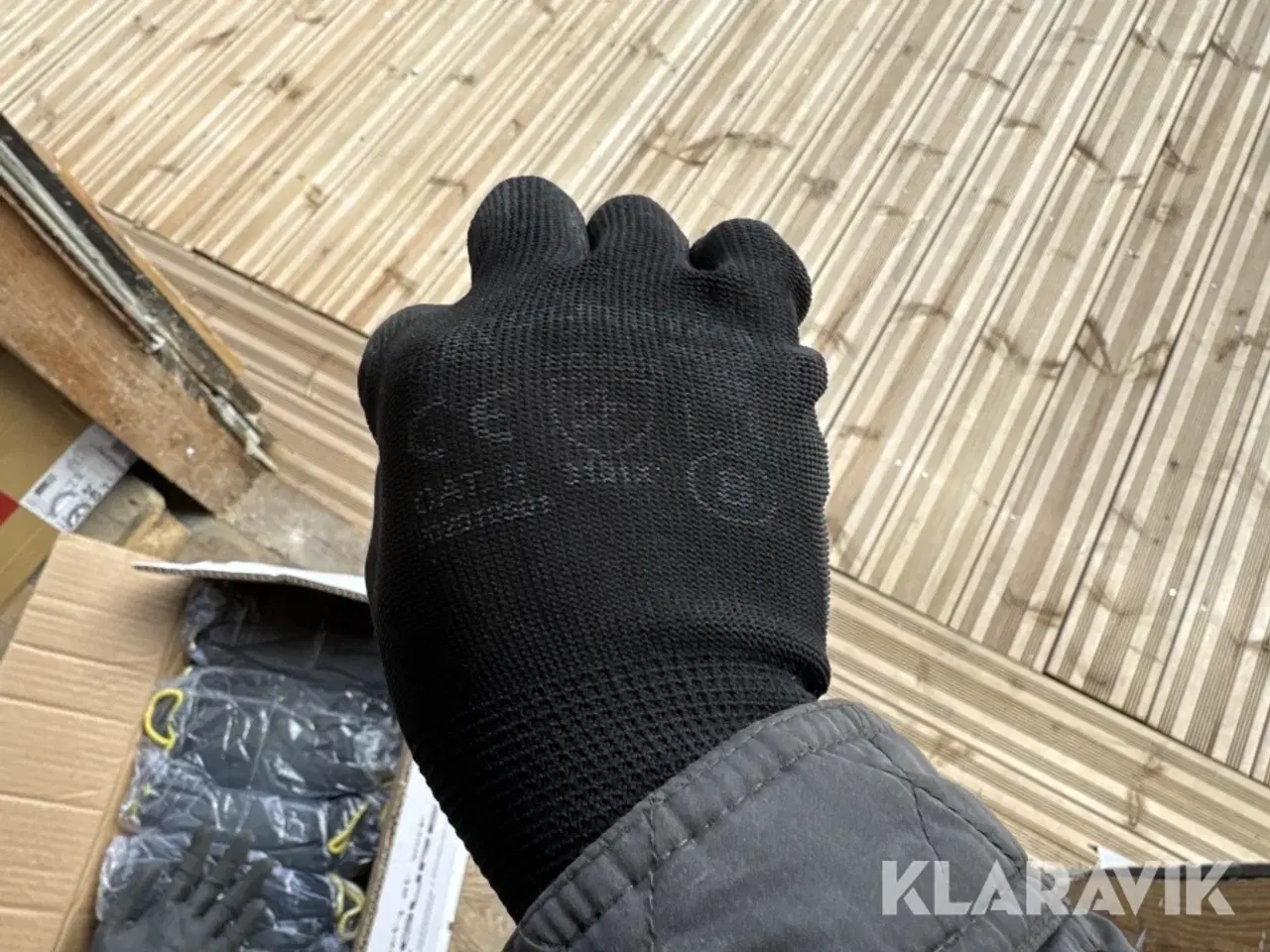 Billede 6 - Arbejdshandsker sort 1 kasse 240 par