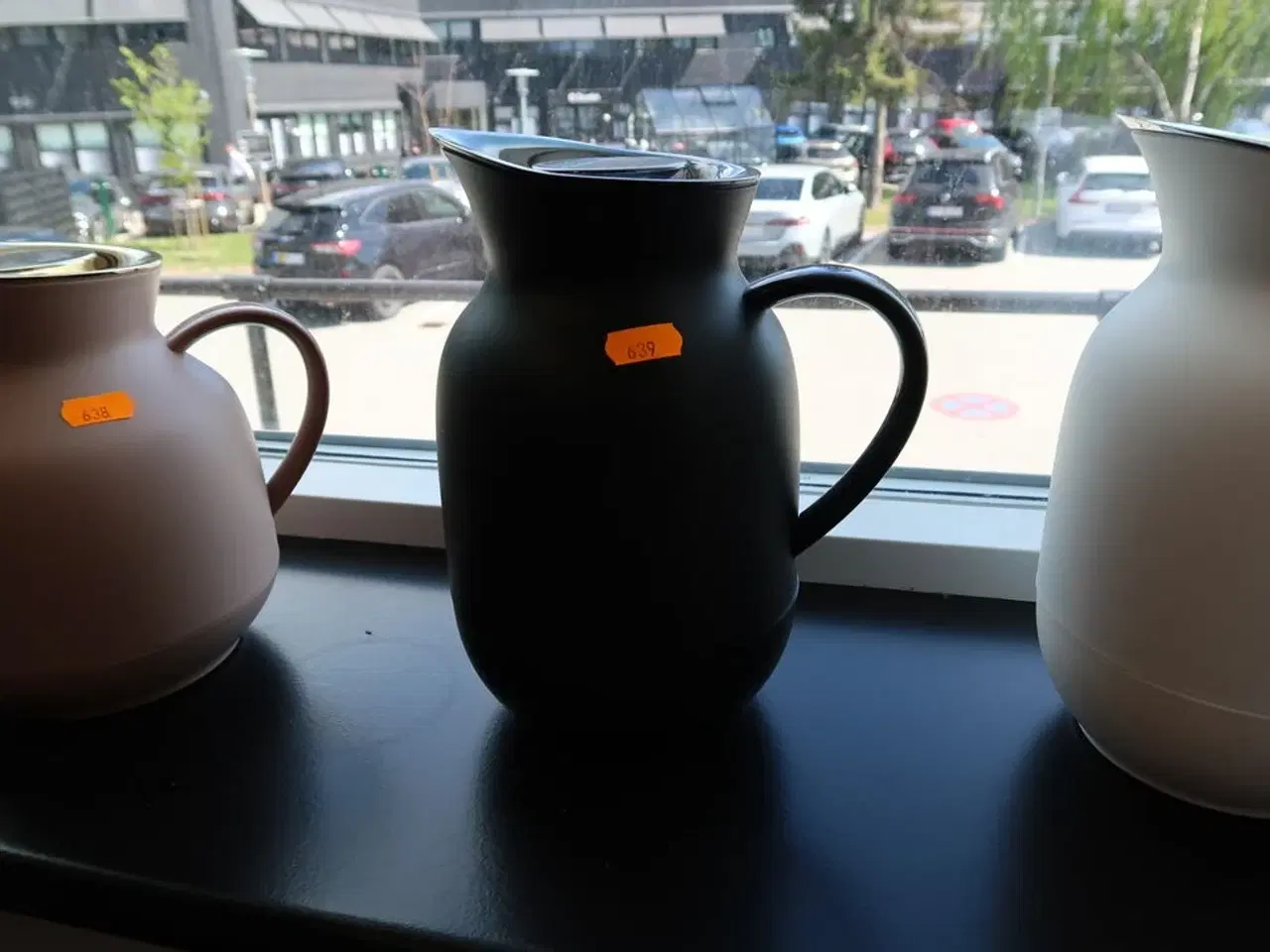 Billede 2 - Kaffekande STELTON sort 1 ltr H205 mm Amphora