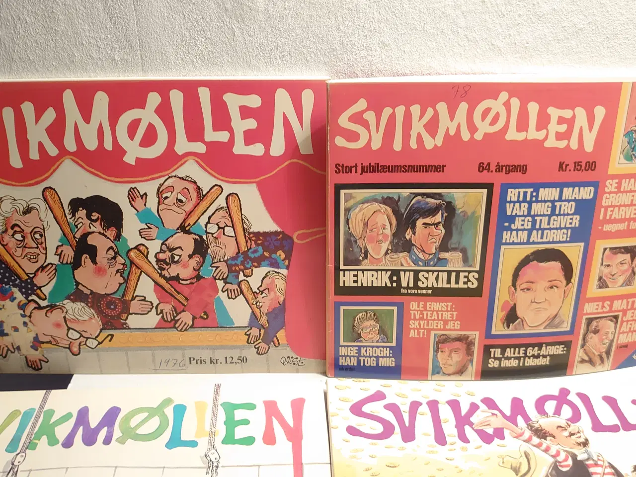 Billede 2 - 5 stk Svikmøllen og 1 stk blæksprutten. Kun samlet