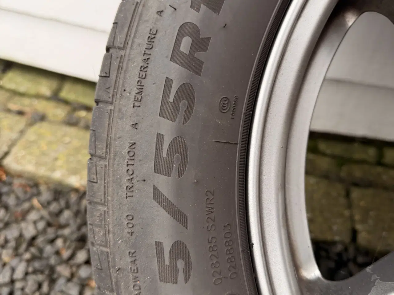 Billede 2 - Alufælge med sommerdæk 5 × 110 16 tommer