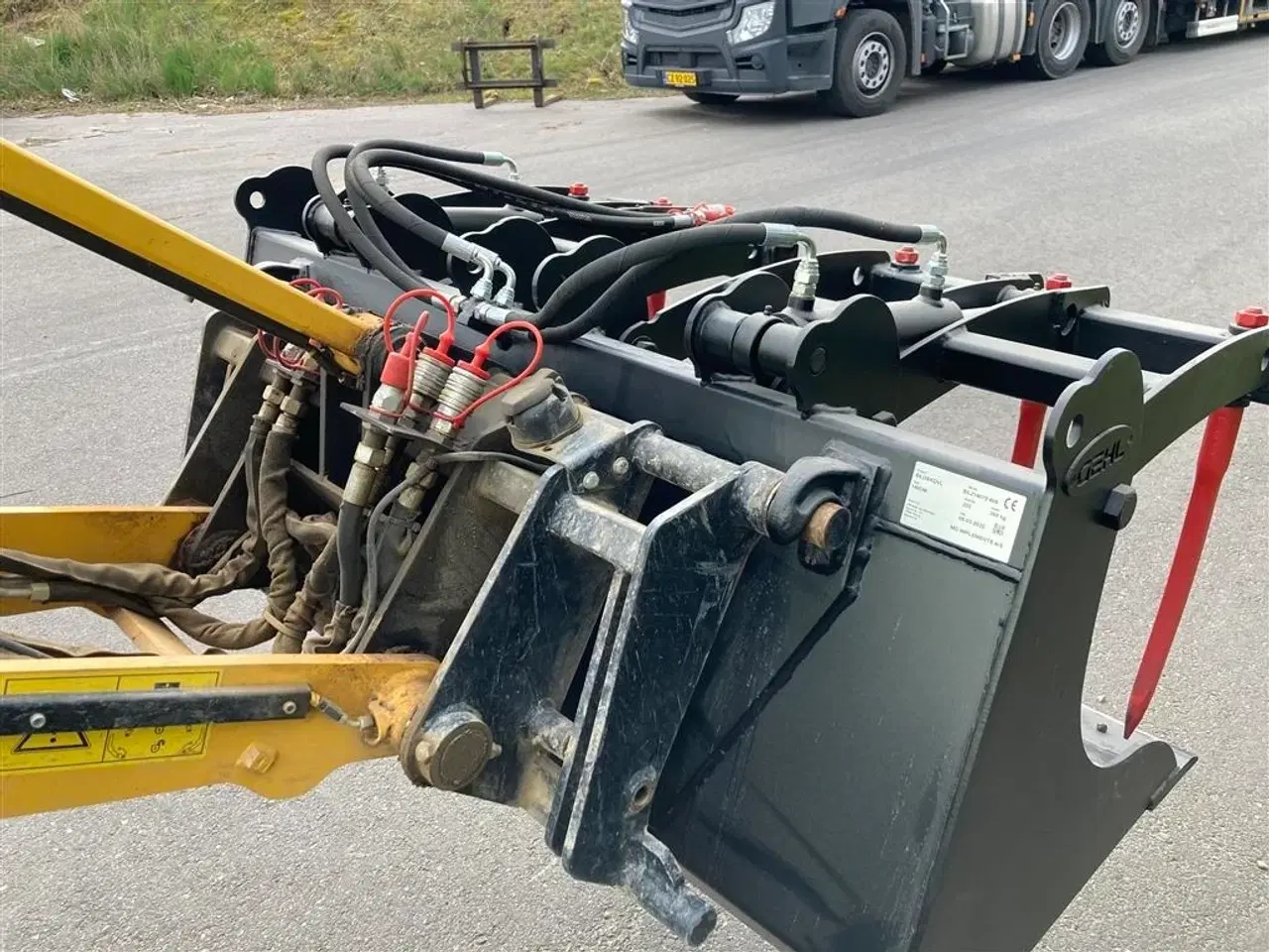 Billede 15 - MO 140 cm Siloklo 2 delt overfaldsgreb monteret med euroophæng