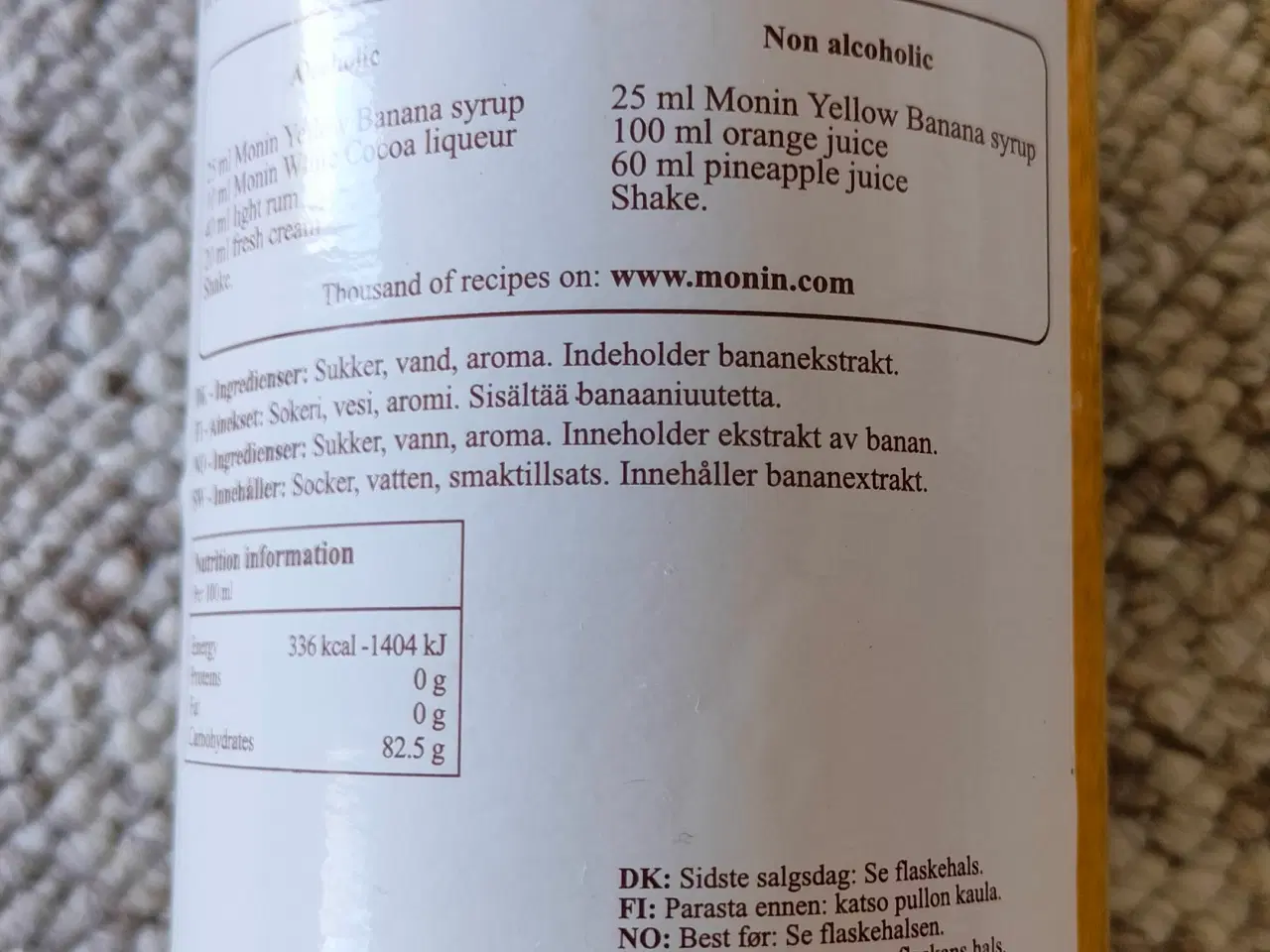 Billede 4 - MONIN bana
