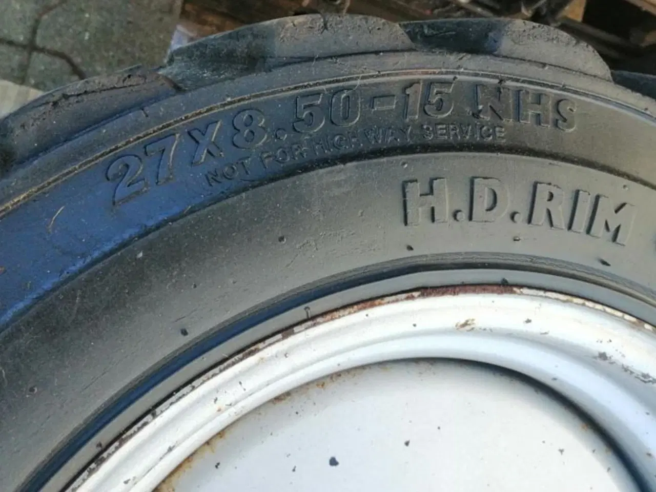 Billede 3 - - - - 27-8,50x15 skd hjul