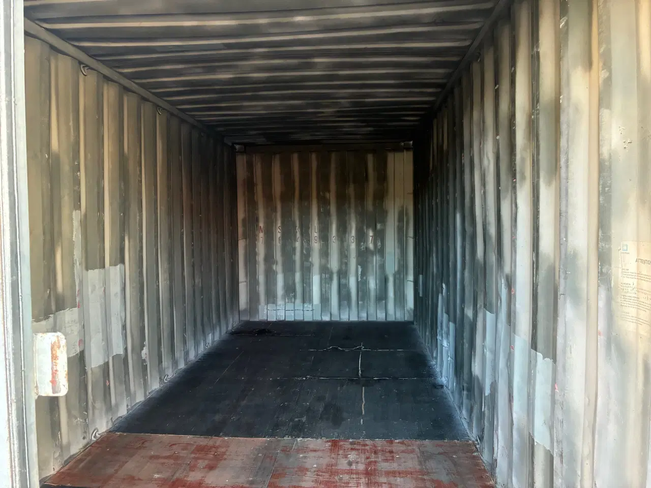 Billede 2 - 20 fods Container- ID: MSKU 764933-7