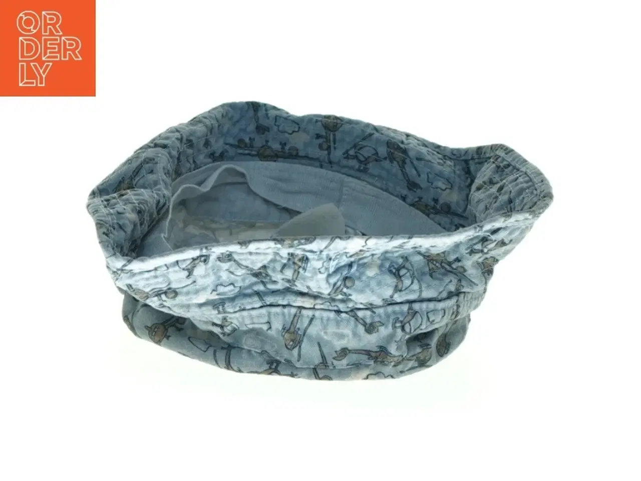 Billede 3 - Bøllehat med flyvemaskine print fra Melton (str. 53)