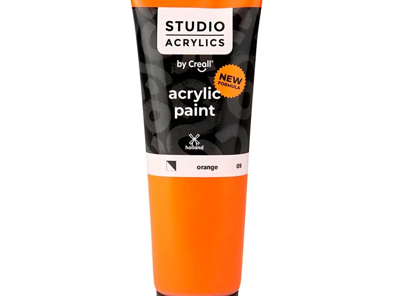 Billede 1 - Creall Studio Akrylmaling, halvdækkende, orange (09), 120ml/ 1 fl.