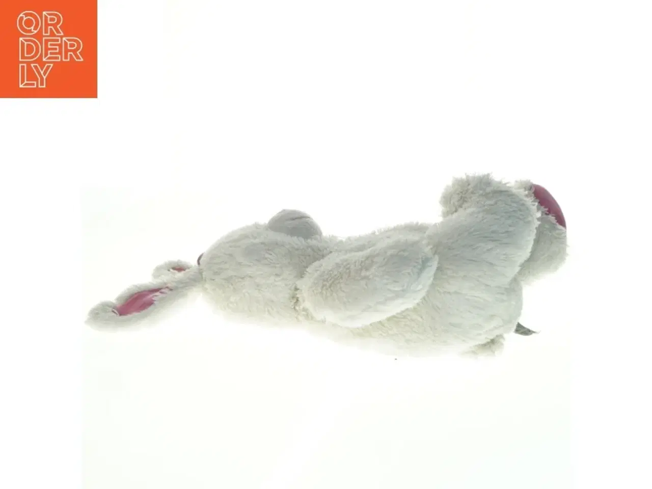 Billede 3 - Hvid plyskanin fra Anna Club (str. 35 x 22 cm)