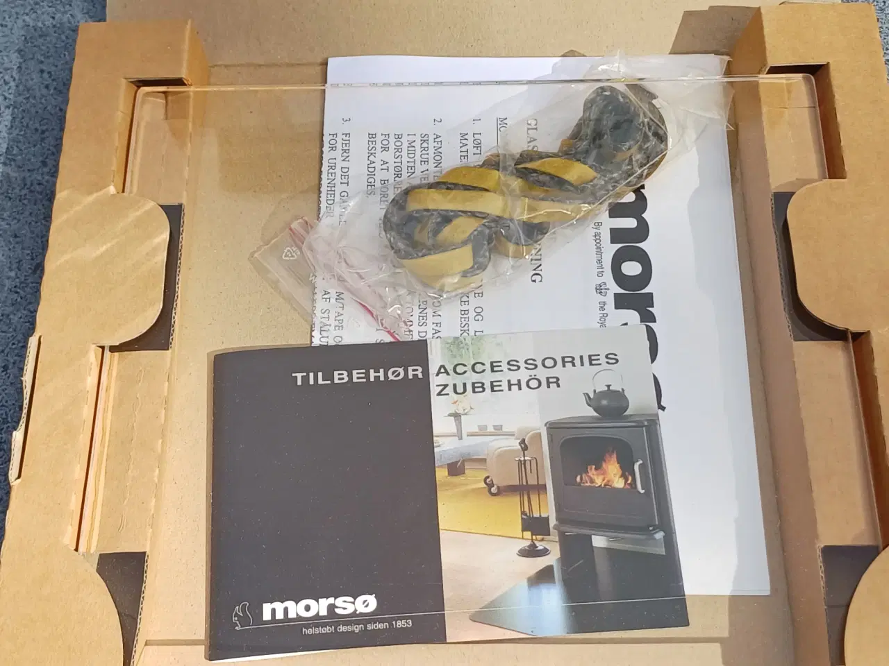 Billede 1 - Glas til Morsø brændeovn model 1440