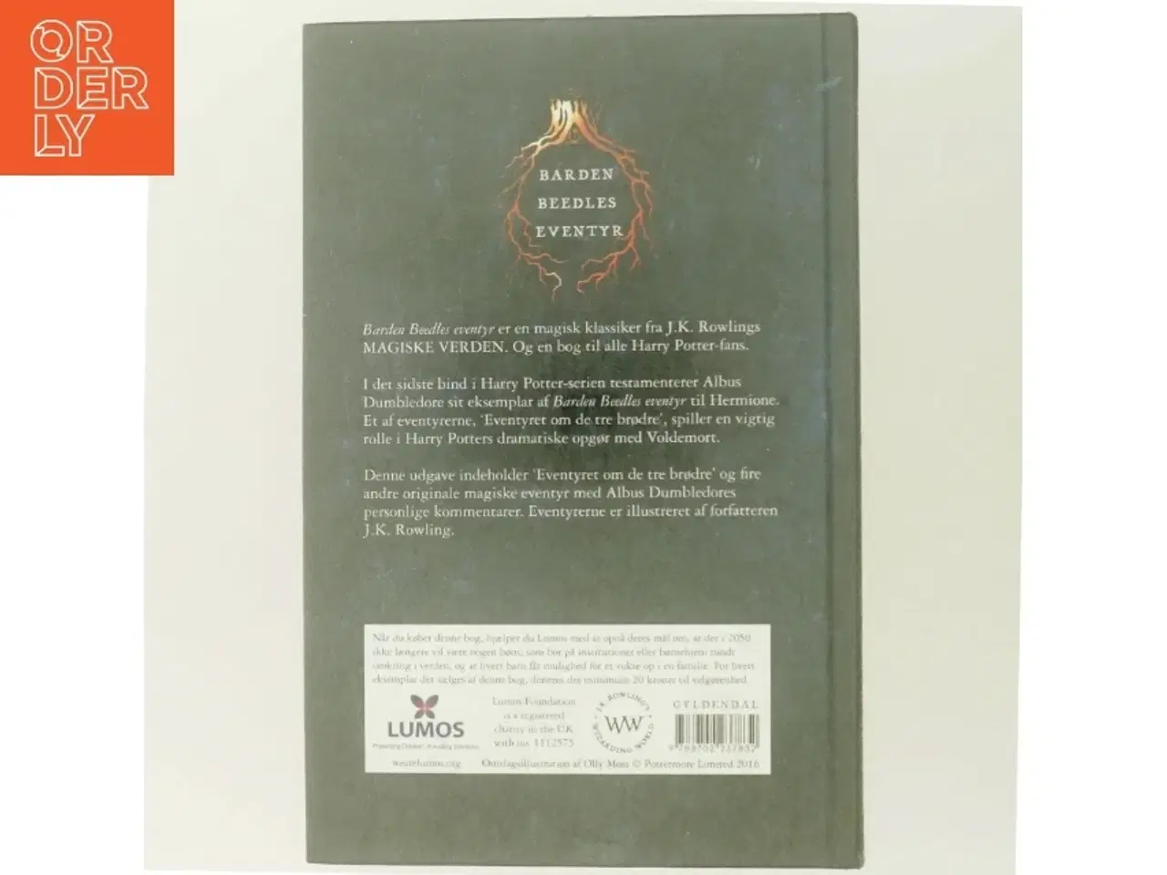 Billede 3 - Barden Beedles eventyr (Ill. Chris Riddell) af Joanne K. Rowling (Bog)