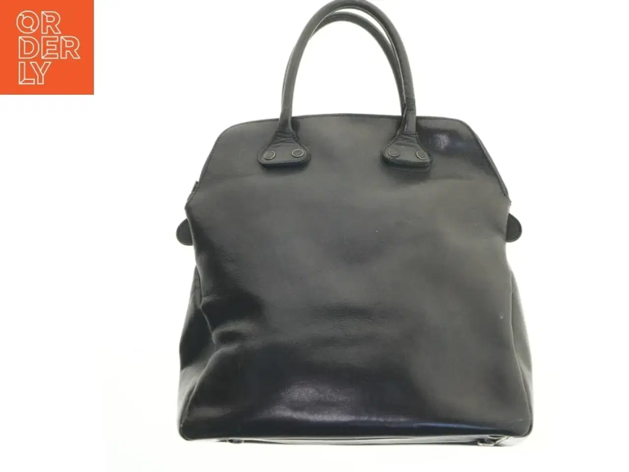 Billede 3 - Sort taske med håndtag (str. 36x36 cm)