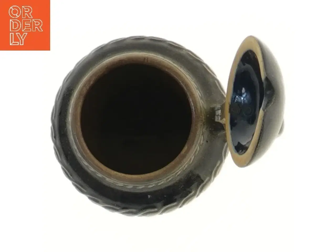 Billede 3 - Keramisk krukke med låg (str. 8 cm)