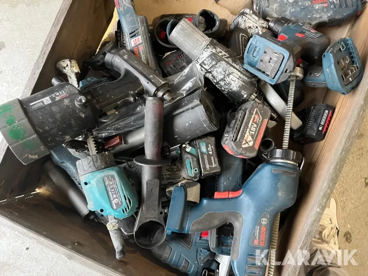 Billede 6 - Diverse værktøj og batterier